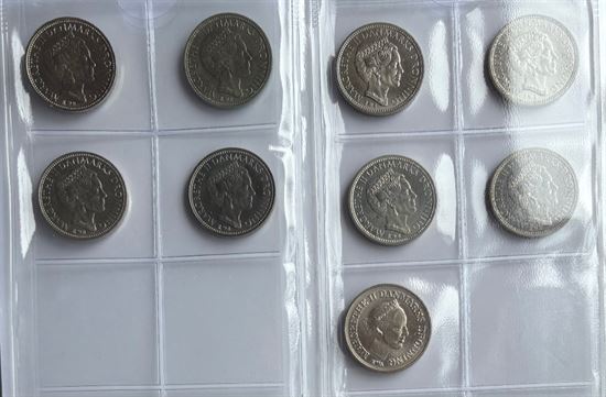 10 kr. 1979 - 1988 komplet