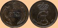 1 øre 1892 i kv. 1+
