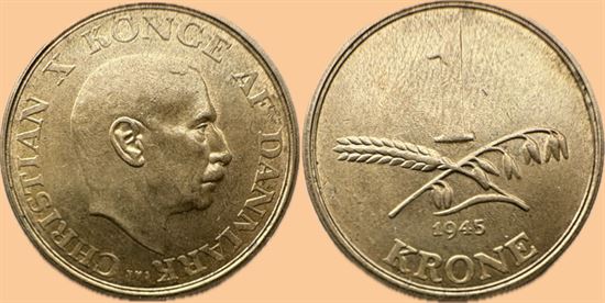 1 kr. 1945 i kv. 01