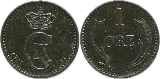 1 øre 1883 i kv. 1+ - 01