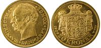 Guld 20 kr. 1909 i kv. 01 - 0