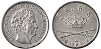 År 1842 - Chr. VIII - 3 R.B.S i kv. 01 Sieg 7