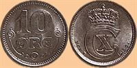 10 øre 1919 i kv. 0