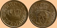 1/2 kr. 1940 i kv. 0 - lille plet på 4 tal