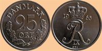 25 øre 1965 i kv. 0