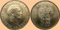 1 kr. 1947 i kv. 0 - svagt præget krone