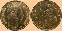 Guld 10 kr. 1874 i kv. 1+ - 01