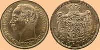 Guld 10 kr. 1909 i kv. 0 