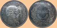Erindringsmønt - Årgang 1888 2 kr. sølv i kv. 01