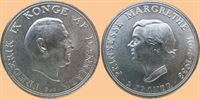 Erindringsmønt - Årgang 1958 2 kr. sølv i kv. 0