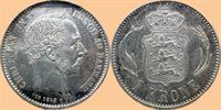 1 kr. 1898 i kv. 0 - begyndende patineringer