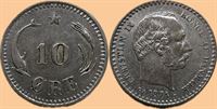 10 øre 1874 i kv. 1+