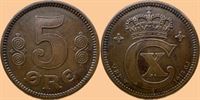 5 øre 1913 i kv. 1+