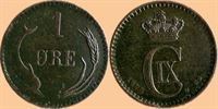 1 øre 1878 i kv. 1+