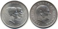 Erindringsmønt - Årgang 1967 10 kr. sølv i kv. 0