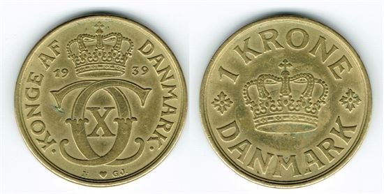 1 kr. 1939 i kv. 1+