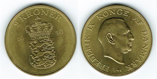 2 kr. 1959 i kv. 0