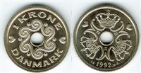 1 kr. 1992 i kv. S