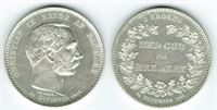 Erindringsmønt - Årgang 1888 2 kr. sølv i kv. 01
