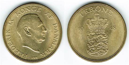 1 kr. 1948 i kv. 01 - 0