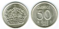 Sverige: 50 øre 1950 i kv. 01 - 0