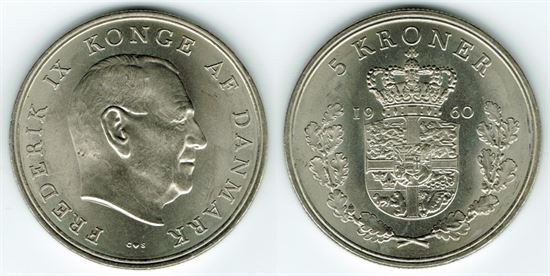 5 kr. 1960 i kv. 0