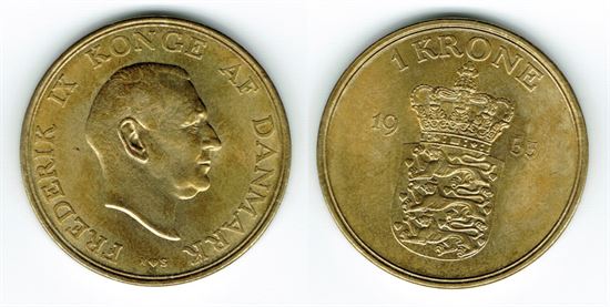 1 kr. 1953 i kv. 0