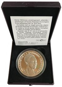 Erindringsmønt - Årgang 2015 500 kr. 75 års fødselsdag