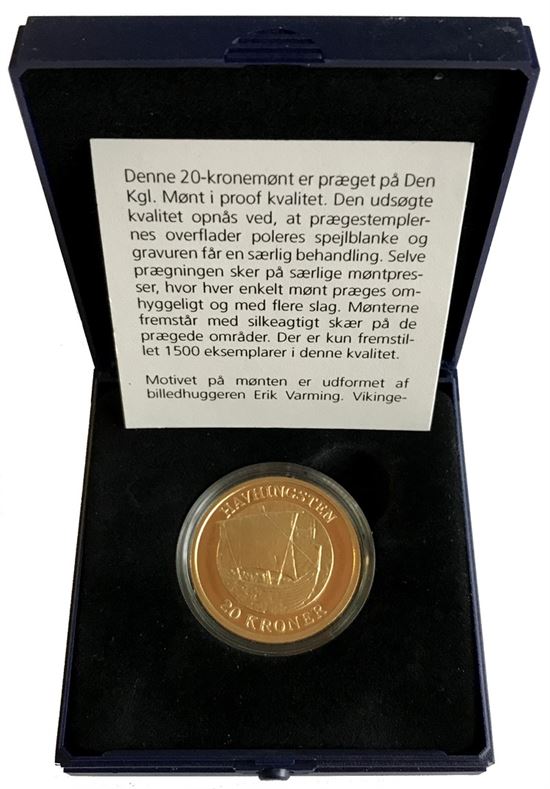 SKIBE: 20 kr. 2008 - Havhingsten - Proof version