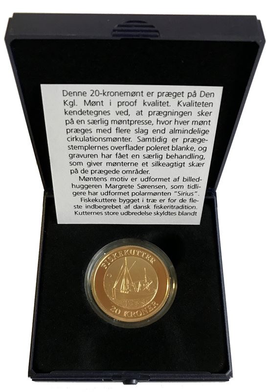 SKIBE: 20 kr. 2012 - Fiskekutter - Proof version