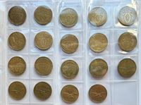 1 kr. 1924 - 1959 komplet