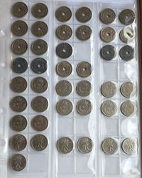 25 øre 1924 - 1967 komplet