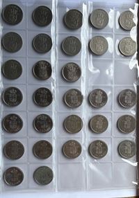 1 kr. 1960 - 1989 komplet