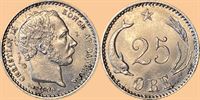 25 øre 1900 i kv. 0