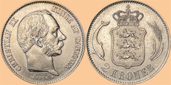 2 kr. 1876 i kv. 01