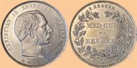 Erindringsmønt - Årgang 1888 2 kr. sølv i kv. 0 - flot med medaljeprægskarakter