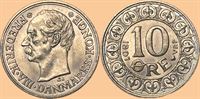 10 øre 1907 i kv. 0