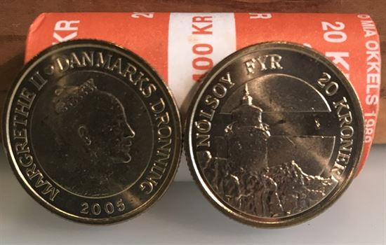 TÅRN: 20 kr. 2005 - Nólsoy Fyr i kv. 0