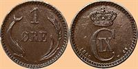 1 øre 1886 i kv. 01 - 0