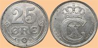 25 øre 1913 i kv. 1+ - 01