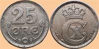 25 øre 1922 i kv. 1+