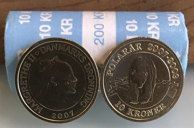 POLAR: 10 kr. 2007 - Isbjørn i kv. 0