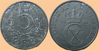 5 øre 1942 i kv. 01