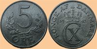 5 øre 1943 i kv. 01