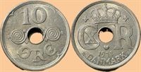 10 øre 1941 kobbernikkel i kv. 01