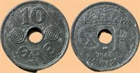 10 øre 1945 i kv. 01