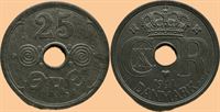 25 øre 1941 i kv. 0