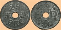 25 øre 1944 i kv. 01