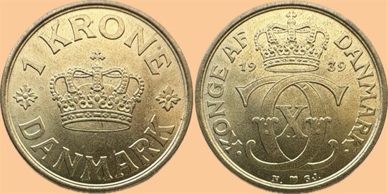 1 kr. 1939 i kv. 0