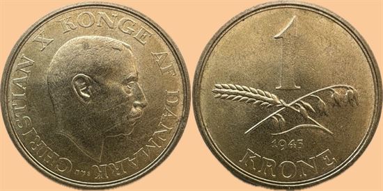 1 kr. 1945 i kv. 0